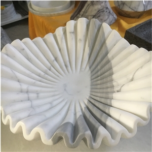 calacatta jewelry dish marble key bowl stone fruit plate